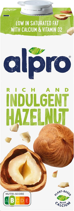 8X1L Alpro Hazelnut Drink - Plant-Based Long Life Dairy Free & Lactose Free Milk Alternative  BBE 18-8-25 RRP £20 Sale price £8.99