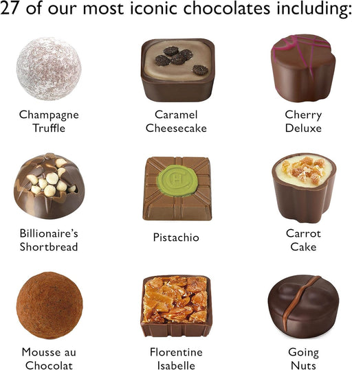 2X Hotel Chocolat everything Sleekster 295g - 27-Piece Milk, Dark and White Liqueur Chocolate Box - Suitable for Vegetarians - Gifts for Birthday, Thank.  BBE 06-25 RRP £40 Sale price £21.99