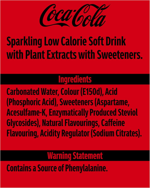 24 X 330ml Coca Cola Zero Sugar Cans BBE 31-07-25 RRP £15 Sale £9.49 Free Shipping