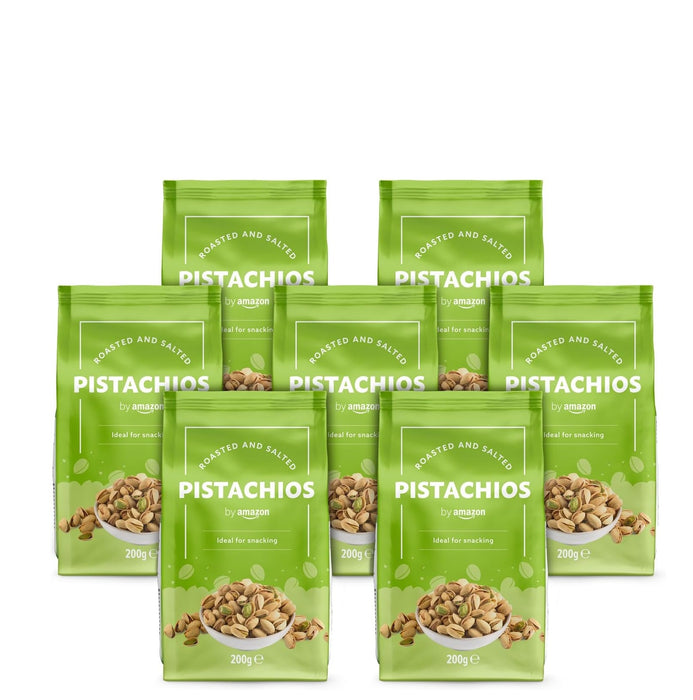 14X200g Roasted and Salted Pistachio 2800 g ( 2 PACK OF 1400G ) BBE 04-09-25 rrp £42 sale price £16.42