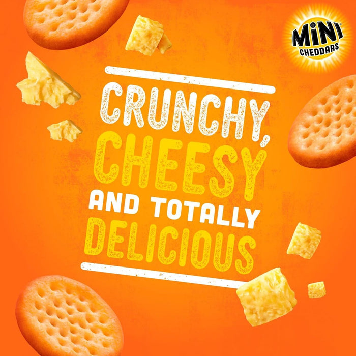 30X45g JACOB'S Mini Cheddars Original Grab Bag  BBE 06-09-25 RRP £23 Sale £11.49