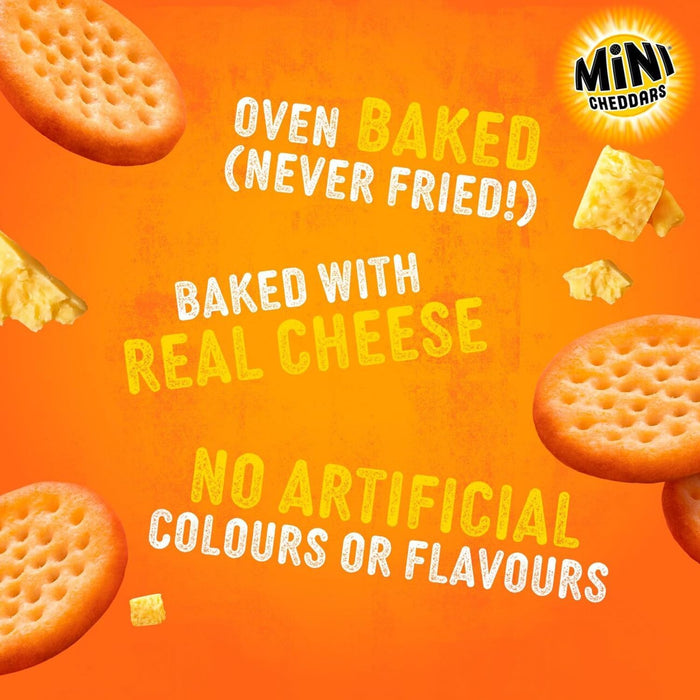 30X45g JACOB'S Mini Cheddars Original Grab Bag  BBE 06-09-25 RRP £23 Sale £11.49