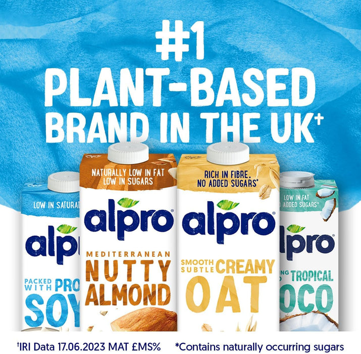 8X1L Alpro Hazelnut Drink - Plant-Based Long Life Dairy Free & Lactose Free Milk Alternative  BBE 18-8-25 RRP £20 Sale price £8.99