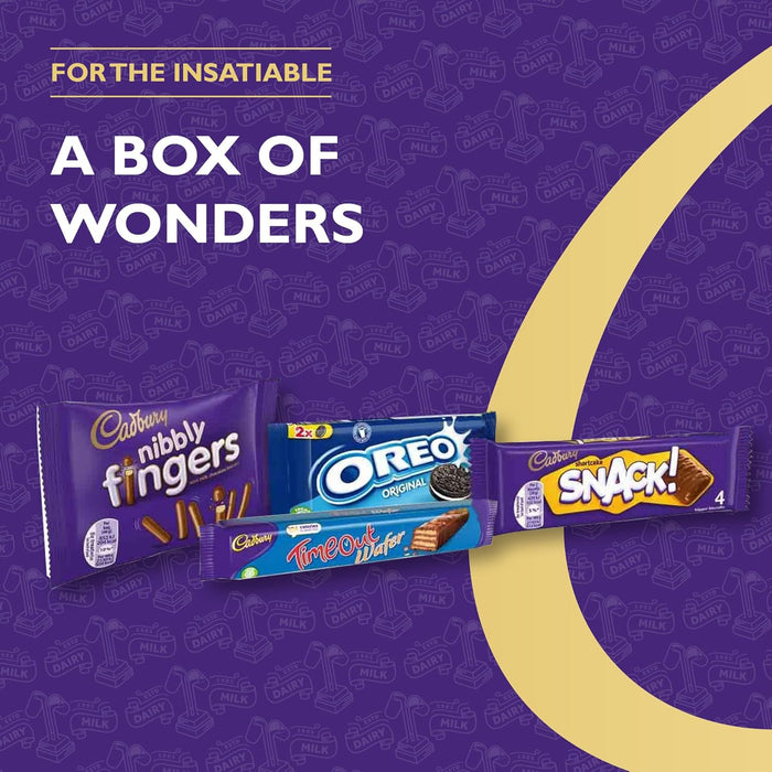 Cadbury & OREO Big Box of Treats, 64 Assorted Chocolates and Snacks  BBE 17-10-25 RRP £20 Sale price £10.99