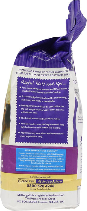 McDougalls Chocolate Brownie Dessert Mix, 3.5 kg Bag BBE 06-25 RRP £15 Sale £7.99