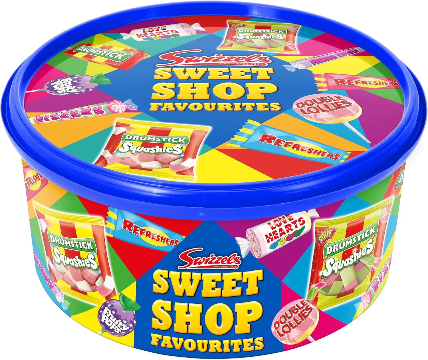 Swizzels Sweet Shop Favourites Tub 650g  BBE 31-07-25 RRP £11.99 SALE PRICE £4.99