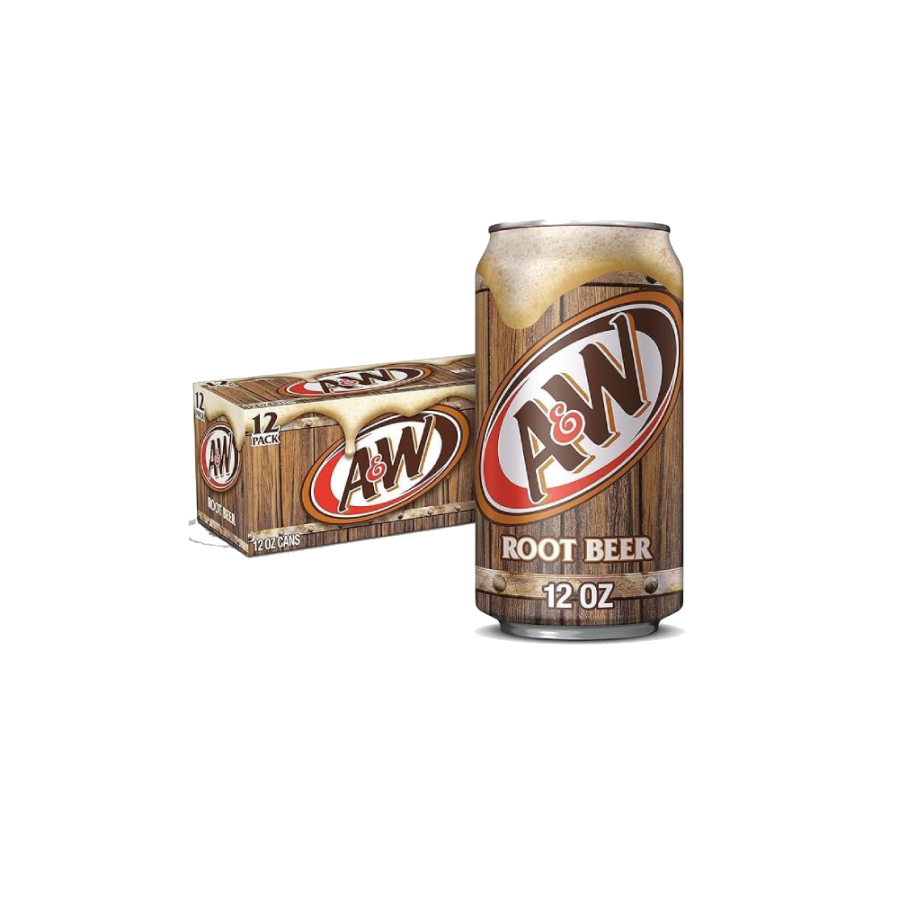 AA&WW Root Beer Soda (12x355ml)