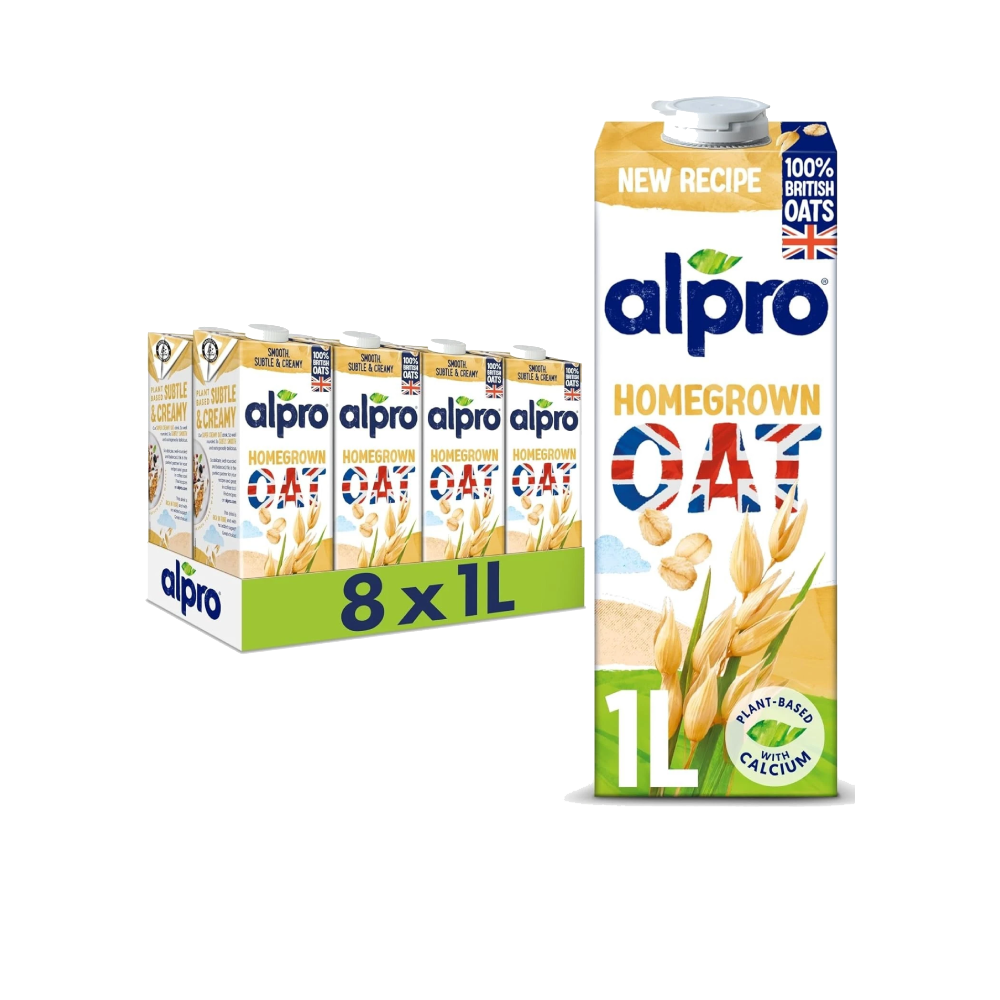 Alpro Homegrown Oat Drink (8x1L)