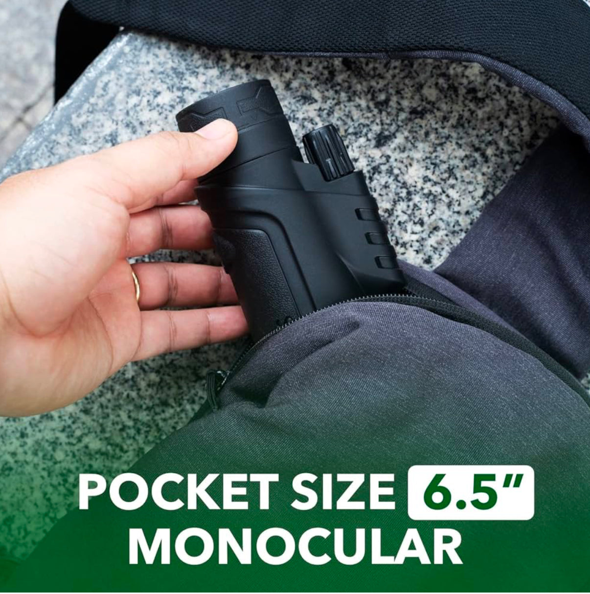 Starscope Monocular G3-10x42 Long Range Monocular Telescope | Monoculars for Adults Bird Watching, Sports, and More | Lightweight, HD Compact Monocular with BAK4 Prism and Wide Field of View