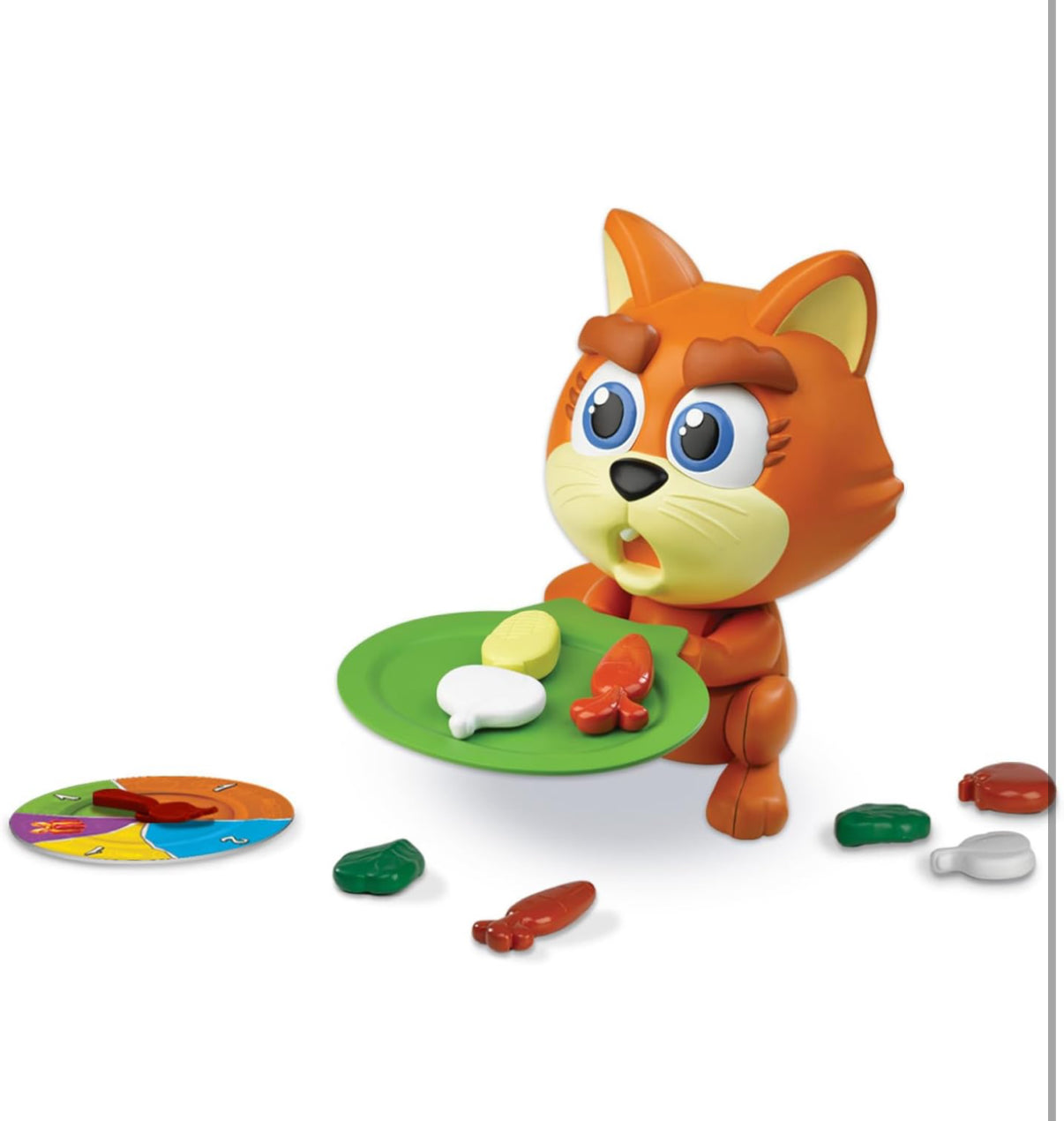 Picky Kitty: Feed The Kitty His Veggies Before He Flips The Plate! | Kids Action Games | For 2-4 Players | Ages 4+