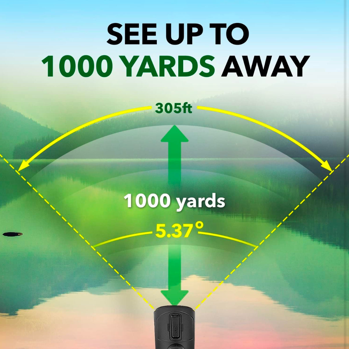 Starscope Monocular G3-10x42 Long Range Monocular Telescope | Monoculars for Adults Bird Watching, Sports, and More | Lightweight, HD Compact Monocular with BAK4 Prism and Wide Field of View