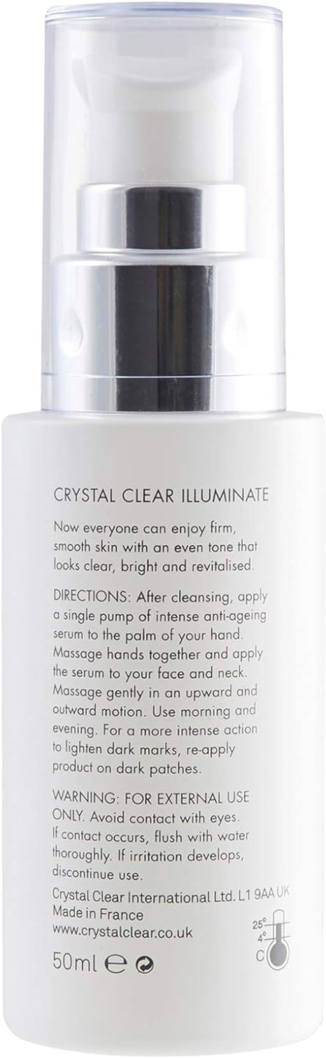 Crystal Clear Skincare Illuminate Daily Radiance Moisturiser SPF 15 50ml