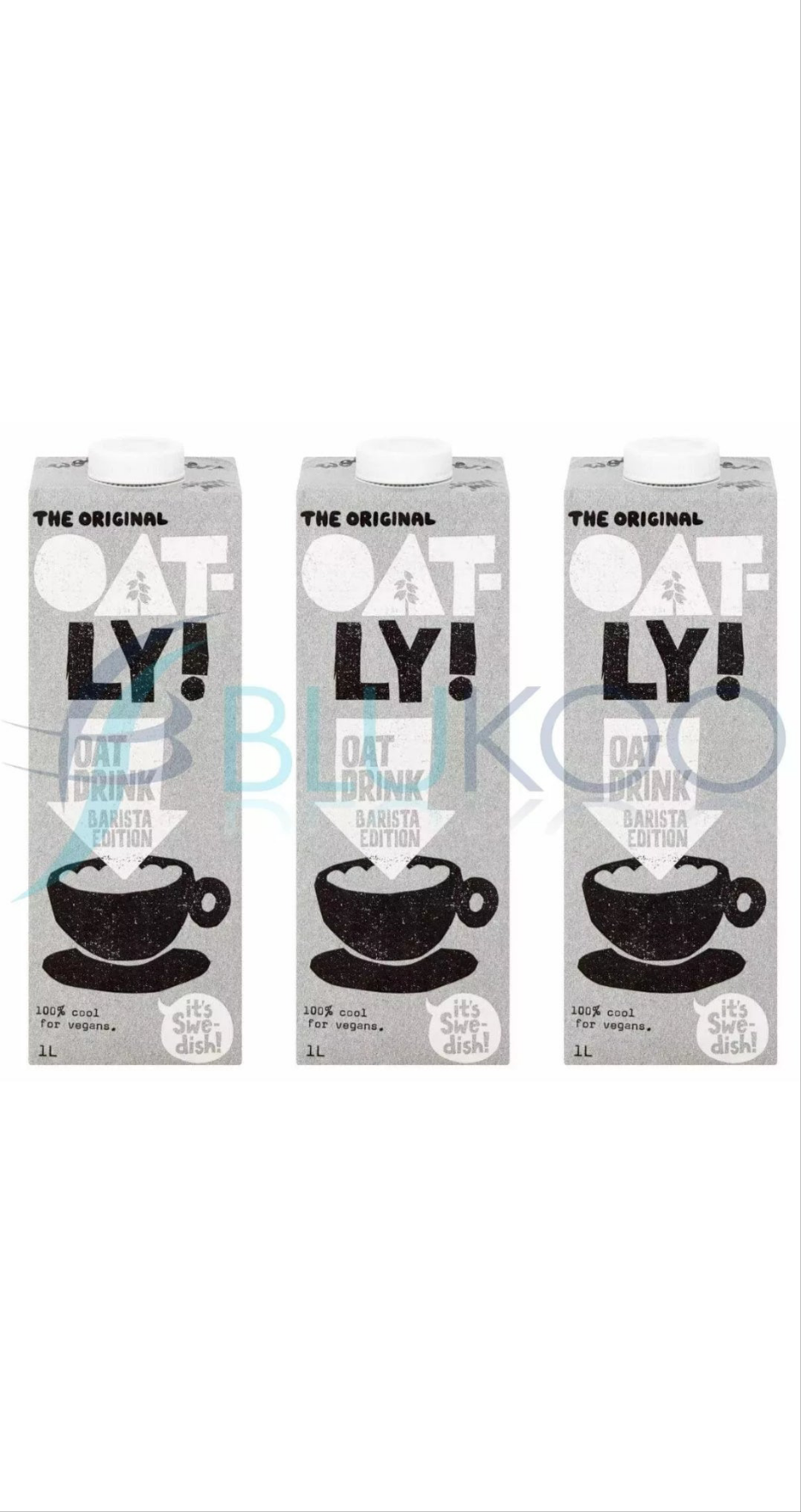 Oatly Barista Oat Drink Long Life 6 x 1Litre(Pack of 6) BBE 12/25 in just £9.99