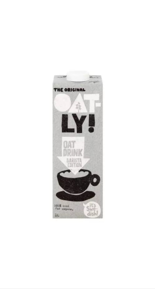 6 x 1Litre Oatly Barista Oat Drink Long Life (Pack of 6) BBE 12/25  for just £9.99