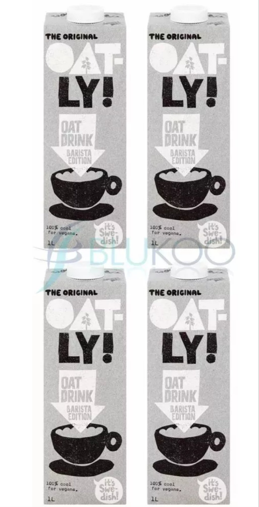 Oatly Barista Oat Drink Long Life 6 x 1Litre(Pack of 6) BBE 12/25 in just £9.99