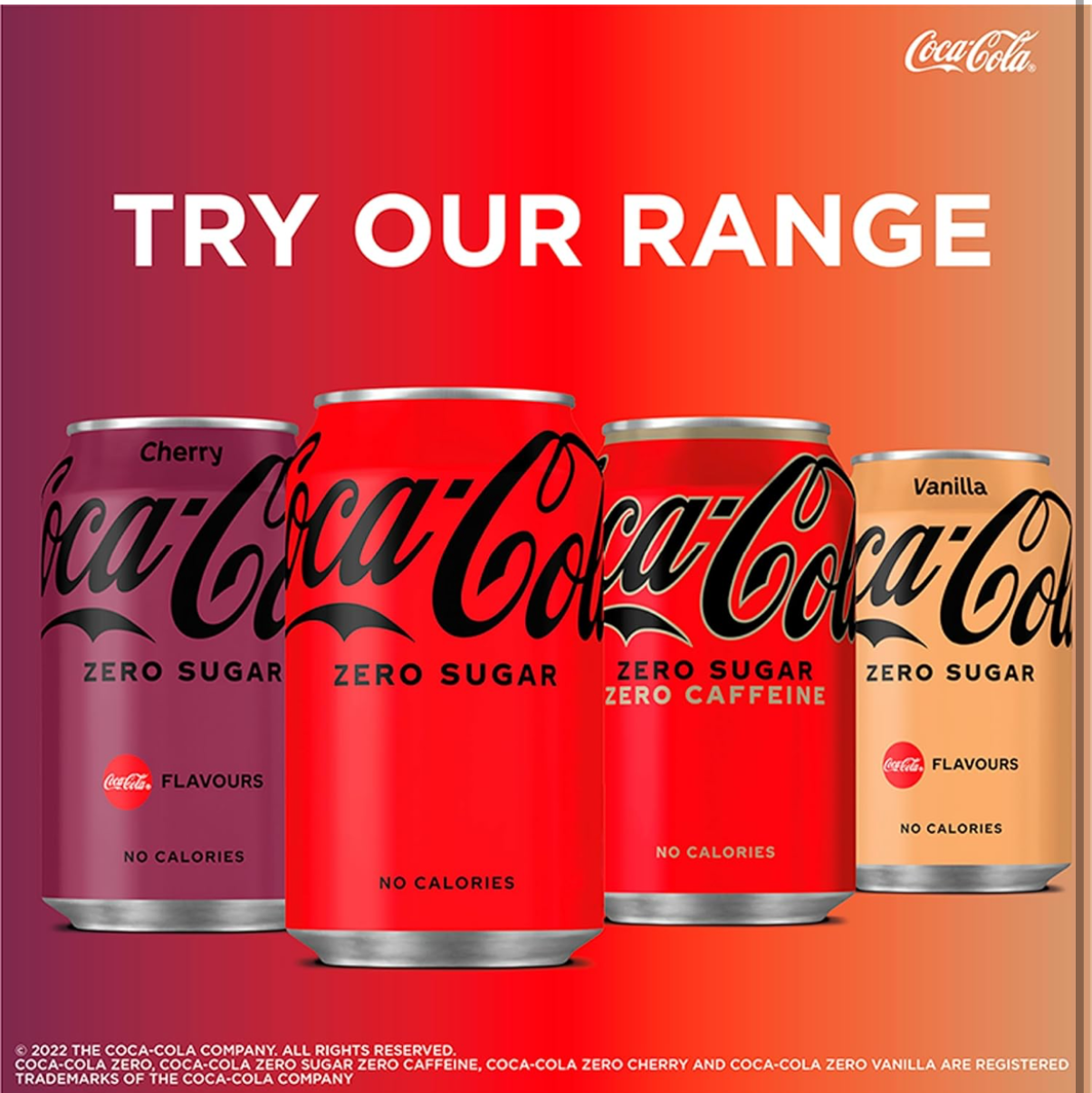 Job Lot of Coke Zero (Lemon & Cherry) 8-Pack Cans - £1.25 per Pack! Pallet Deals Available - Short Dated (BBE 31/03/25)
