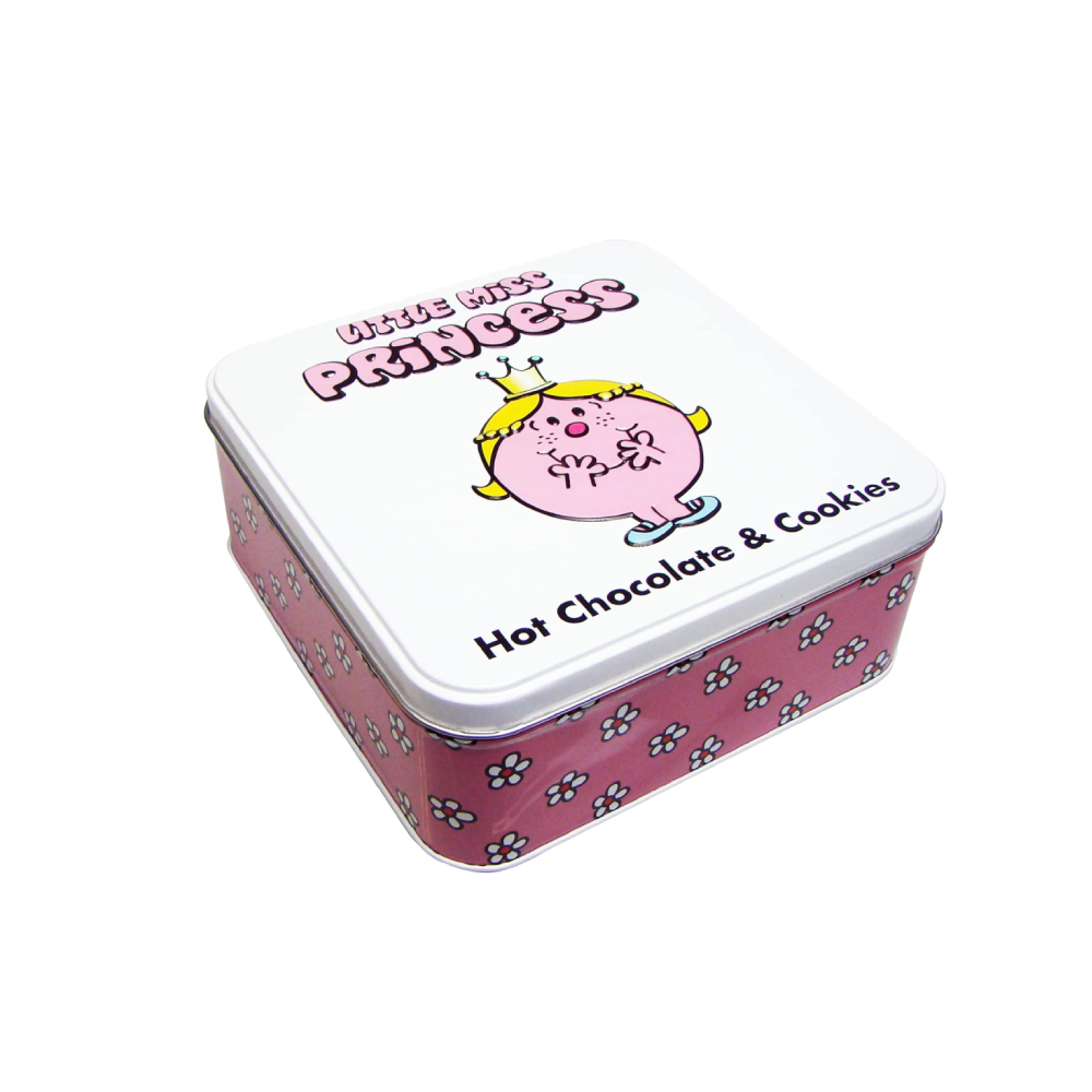 Mr. Men Little Miss Princess Cookies & Hot Chocolate Tin (3x220g)