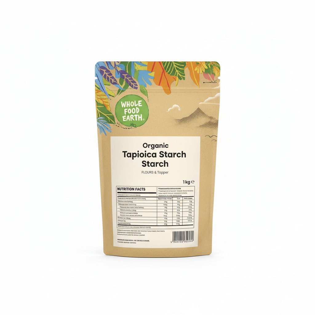 Wholefood Earth Organic Tapioca Starch 1kg