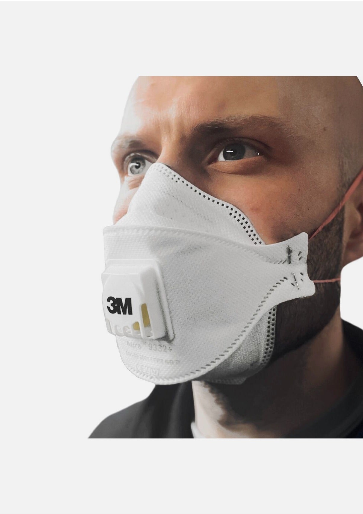 120 x 3M Aura 9332+ Face / Dust Mask FFP3 Valved Respirator Individually Sealed