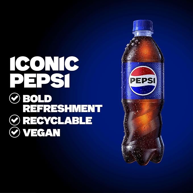 24 X 500ml Pepsi Regular in just £9.99 BBE April 25