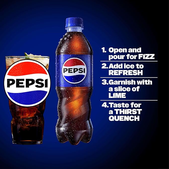 24 X 500ml Pepsi Regular in just £9.99 BBE April 25