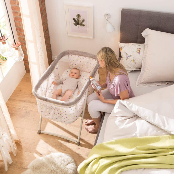 Hauck Dreamer Rocking Crib Cot Bed Travel cot New born to 6 month