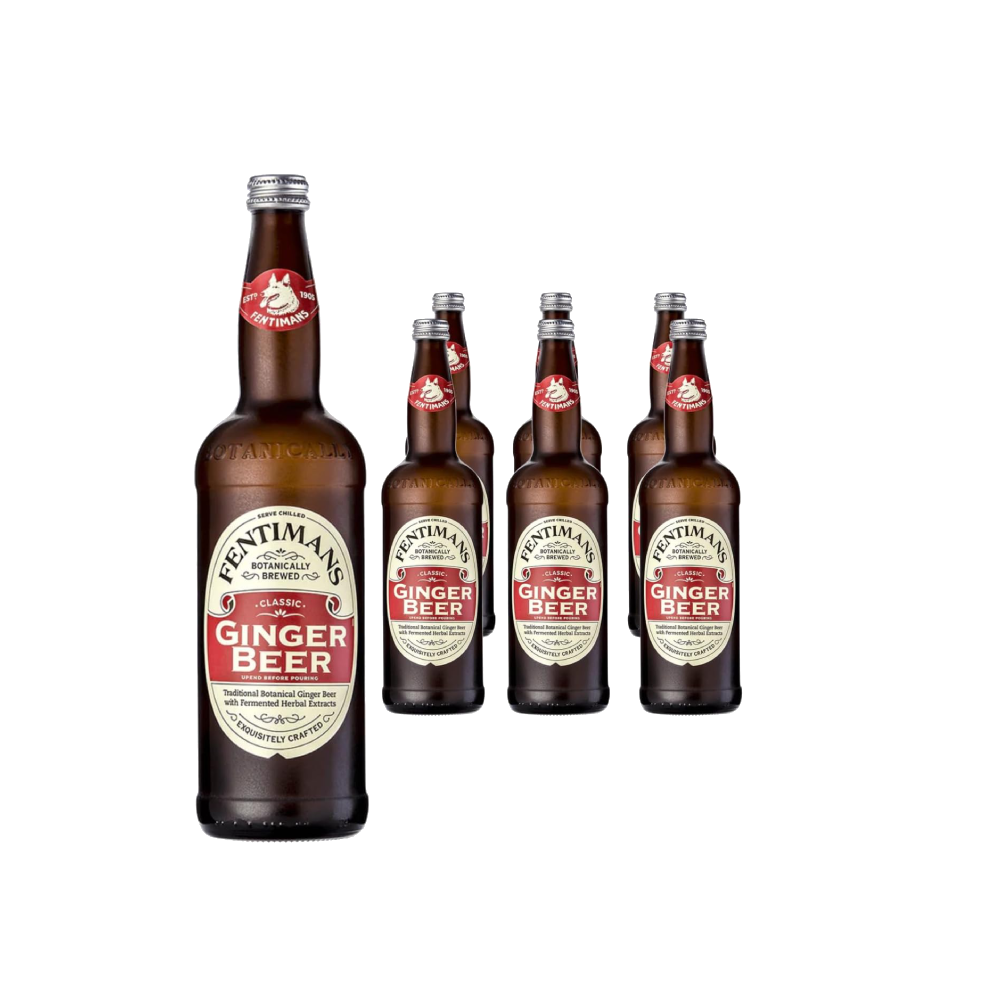 Fentimans Ginger Beer - Botanically Brewed Soft Drink (6x750mi)