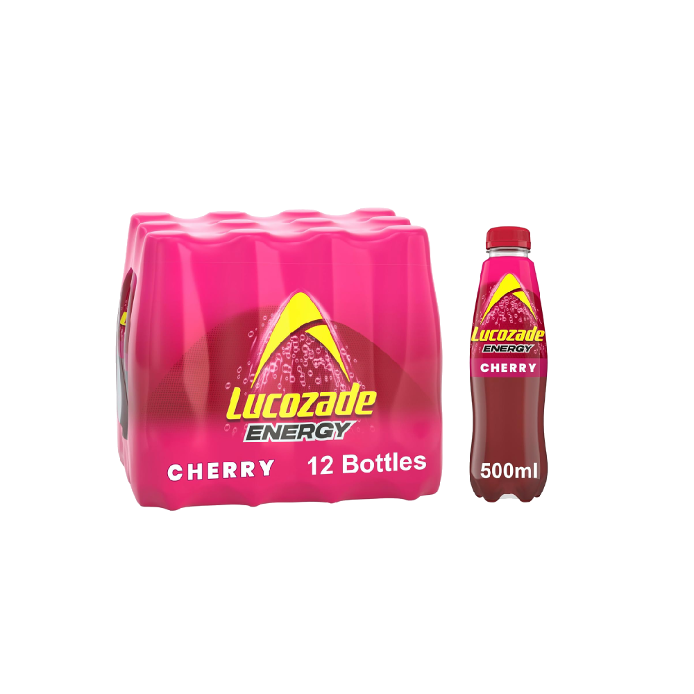 Lucozade Energy Cherry (12x500ml)