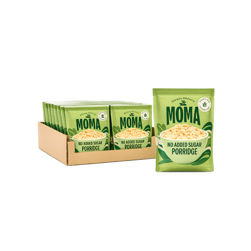 MOMA Foods Porridge Pots (12x55g)