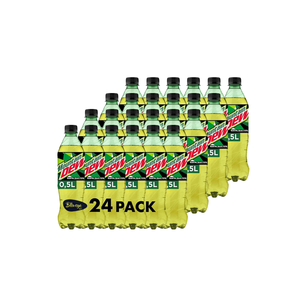 Mountain Dew Without Sugar (24x500ml)