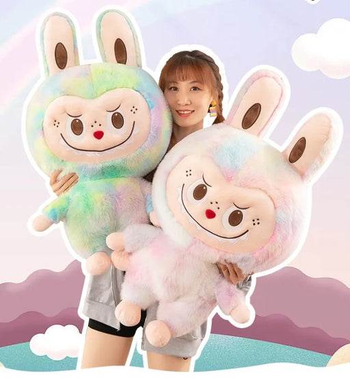 Labubu Cartoon creative plush toy teddy bear. Size H50cm W35cm