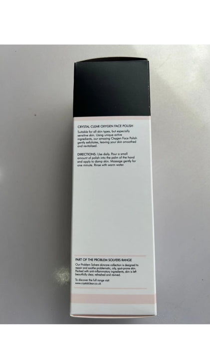 Crystal Clear Skincare Oxygen face polish 200ml in just £11.49