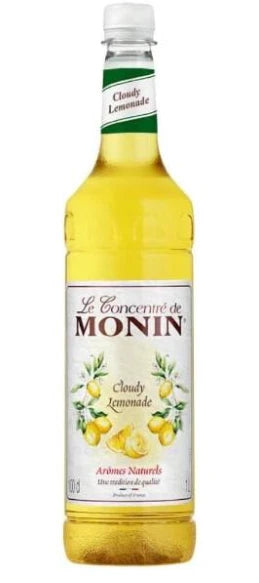 2X1L MONIN Premium Cloudy Lemonade Concentrate 1L for Hand Crafted Lemonades, Cocktails and Mocktails. Vegan-Friendly, Allergen-Free, 100% Natural Flavours and Colourings   BBE 01-26 RRP £25 Sale £11.99