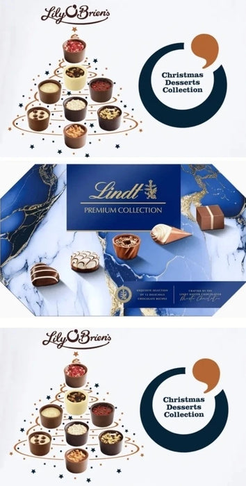 Lindt Premium Collection Of Chocolates  BBE 31-08-25 RRP £30 Sale price £6.99
