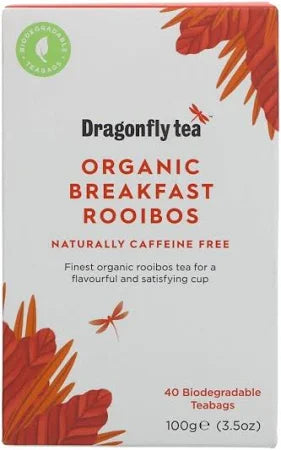 4X100g Dragonfly Tea Organic Rooibos Tea 40 Tea bags  BBE 05-27 RRP £20 Sale price £9.99
