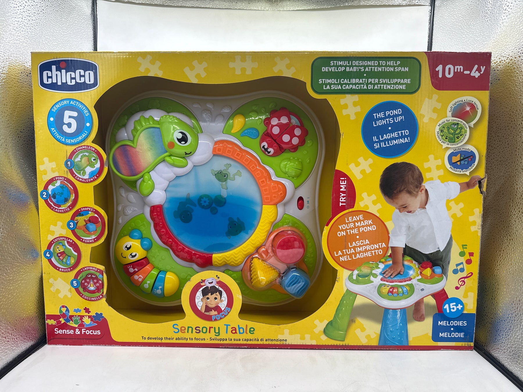 Chicco Endless Discoveries Table with Sounds and Lights - Kids Toy 10 Months to 4 Years