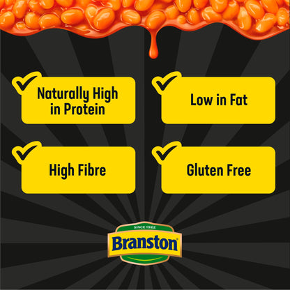 24 x 410g Branston Reduced Sugar and Salt Baked Beans  BBE 01-26 RRP £26.99 sale price £15.99