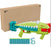 Nerf DinoSquad Armorstrike Dart Blaster, 8-Dart Rotating Drum, Drop Grip, 16 Nerf Elite Darts, Anklyosaurus Dinosaur Design