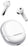 SoundPEATS Air5 Wireless Earbuds Hi Res with aptx Adaptive Lossless, Semi in Ear Bluetooth 5.4 Earphones with 6 Mic Compatible with Snapdragon Sound, 30 Hours Playtime, PeatsAudio APP Control White