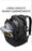 KROSER Travel Laptop Backpack 17.3 inch XL Computer Backpack Stylish College Backpack with RFID Pockets USB Charging Port REFLECTIVE STRIPS Water-Repellent Day pack for Business/Men
