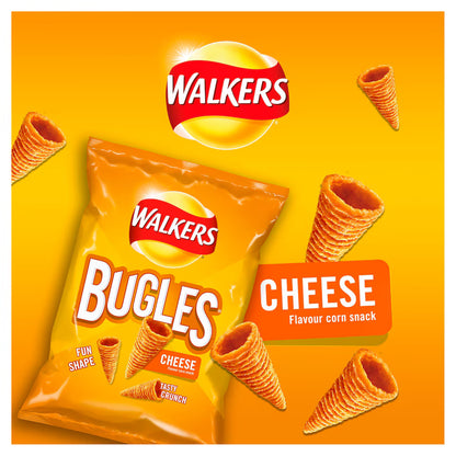 Walkers Bugles Cheese Sharing Bags Crisps (12x100g) BBE 11-10-25