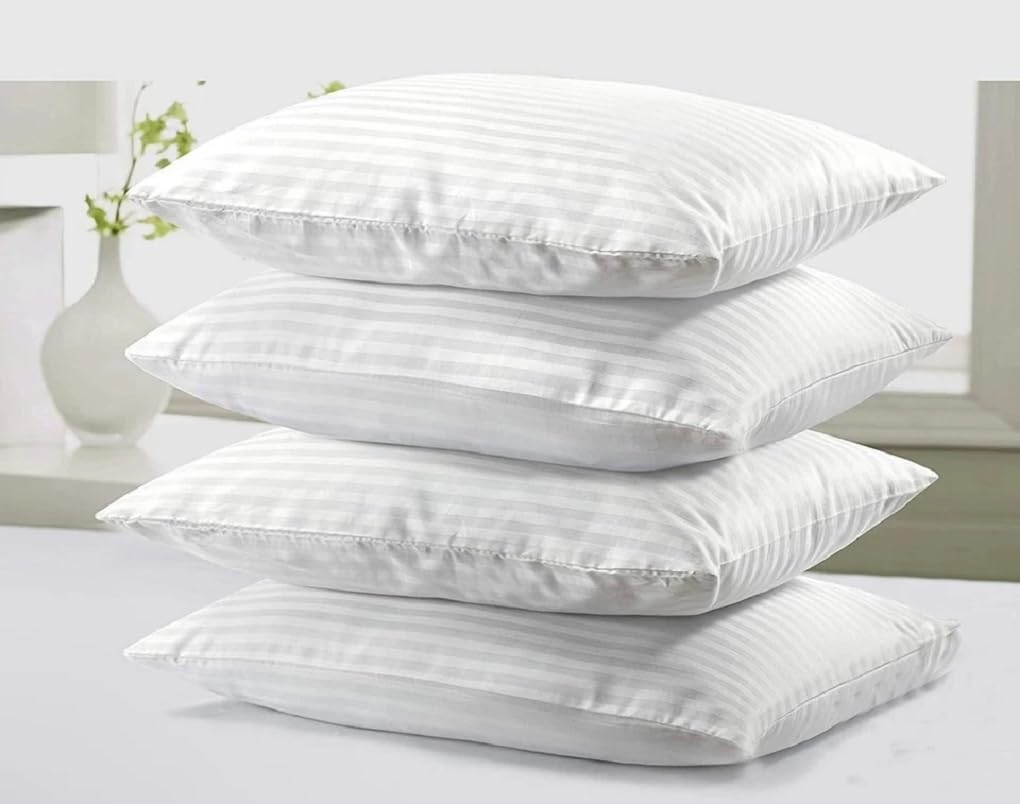 BHS Extra Filled Hotel Quality Pillows Side Sleeper Bounce Back Premium Pillows UK (Hollowfibre, 2 pillows)