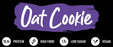 12x50G FUEL10K Double Chocolate Breakfast Oat Cookie, High Protein  Fibre, BBE 12-08-25 RRP £15 Sale price 7.99