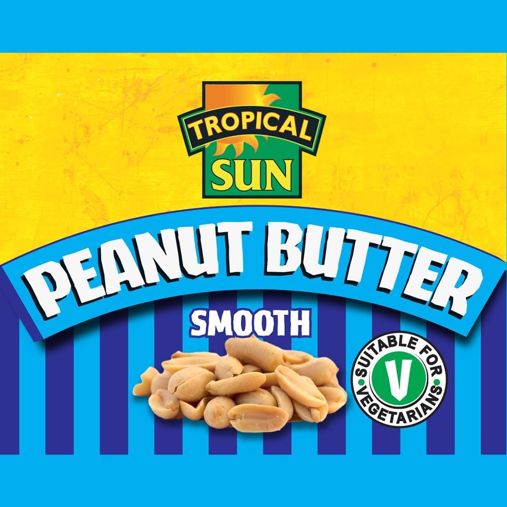 Tropical Sun Smooth Peanut Butter (3x340g)