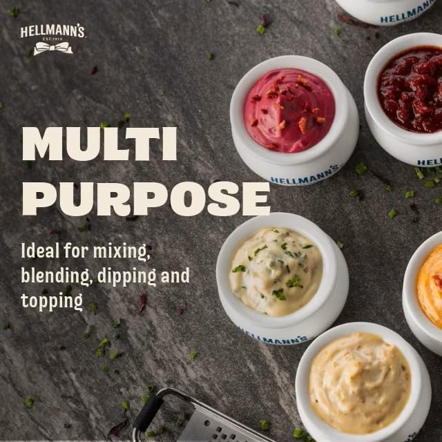 Hellmann's Vegan Mayonnaise, 5 Litre Bucket Catering Tub Of  Mayonnais