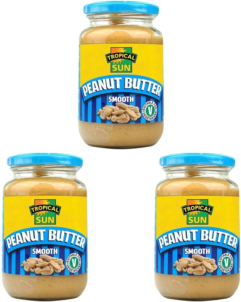 Tropical Sun Smooth Peanut Butter (3x340g)