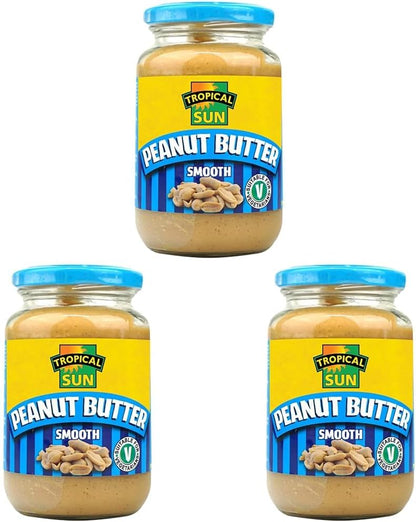 Tropical Sun Smooth Peanut Butter (3x340g)