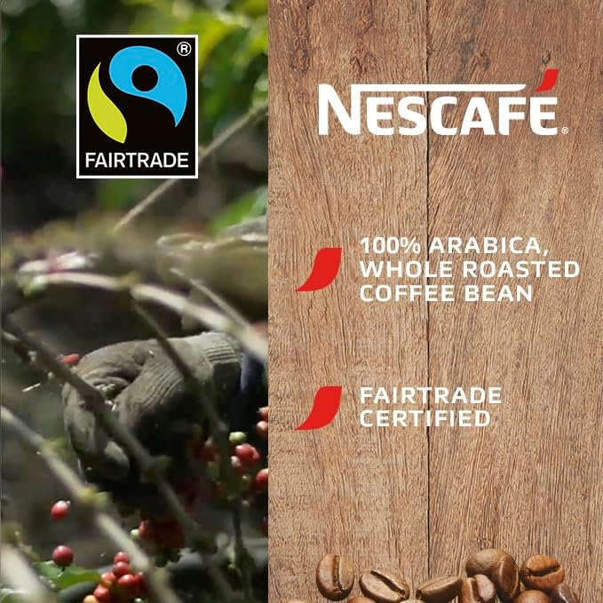 NESCAFÉ Brasile Coffee Beans | 100% Arabica | Single Origin | Fairtrade | 1kg, Packaging May Vary