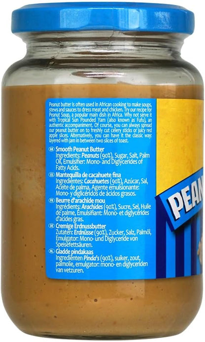 Tropical Sun Smooth Peanut Butter (3x340g)
