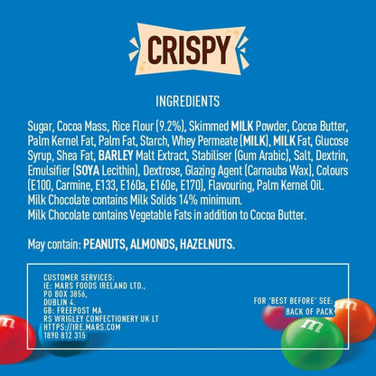 M&M'S Crispy Chocolate Party Bag (675g)